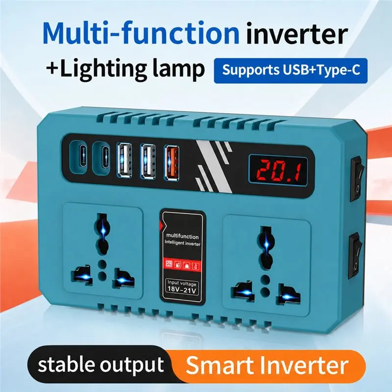 ABFU-150W DC18V-AC220V Converter For 18V LXT Battery 6