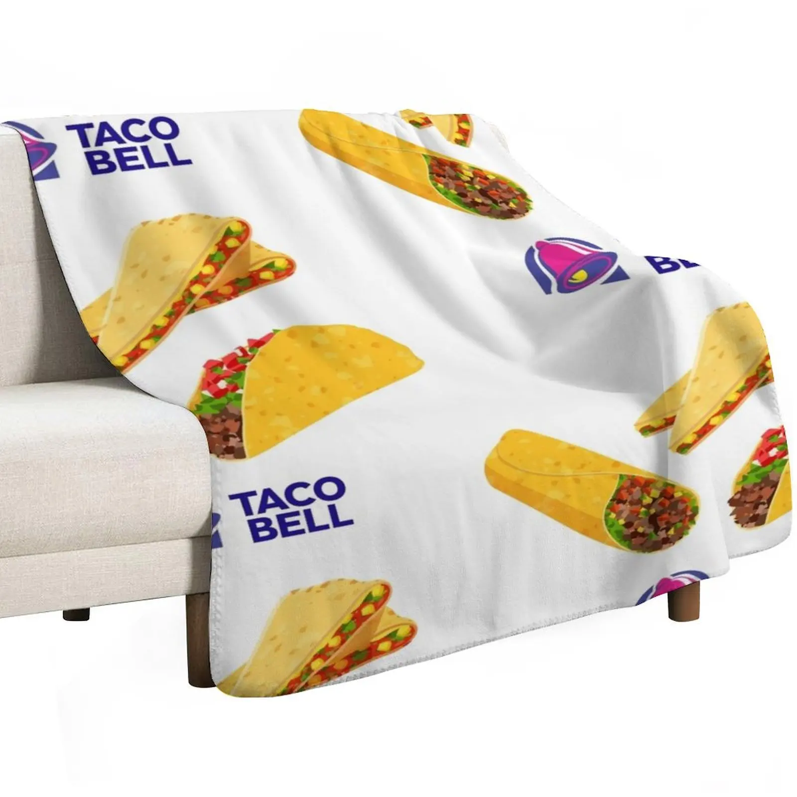 Taco Bell Taco Burrito Quesadilla Essential Throw Blanket Moving Weighted Quilt Thermal Bed covers Bed Blankets