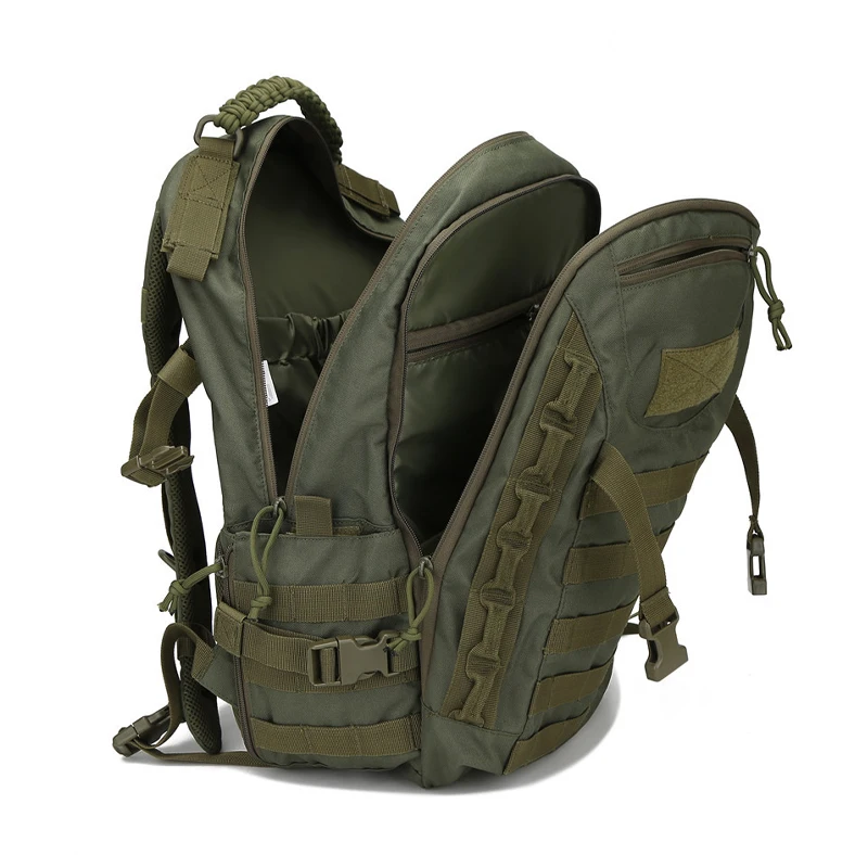 Imagem -06 - Mochila Esportiva Tática de Grande Capacidade Molle ao ar Livre Bolsa Impermeável Softback Trekking Pesca Caça Homem 35l