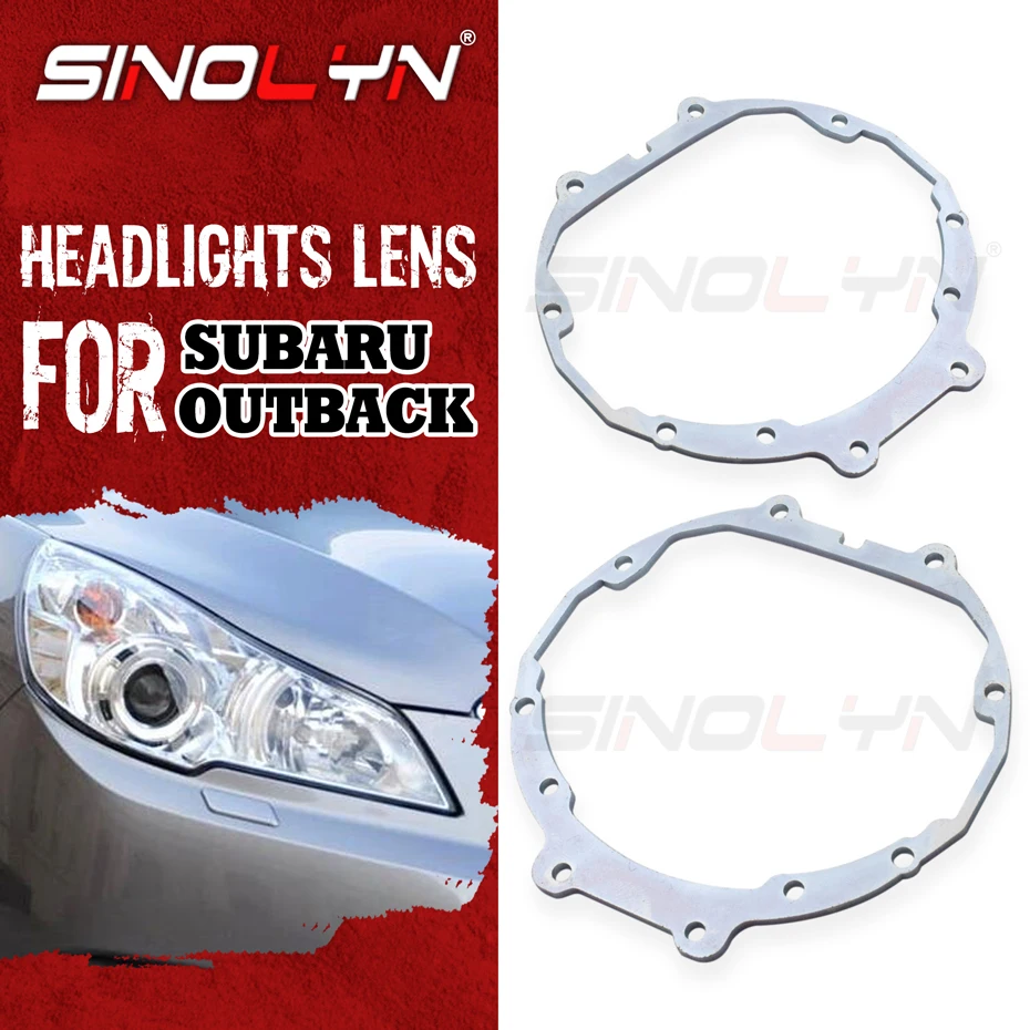 Mounting Bracket For Subaru Outback For Hella G3 G5/Koito Q5 Bixenon Bi LED Projector Lens Transition Frame Headlight Retrofit