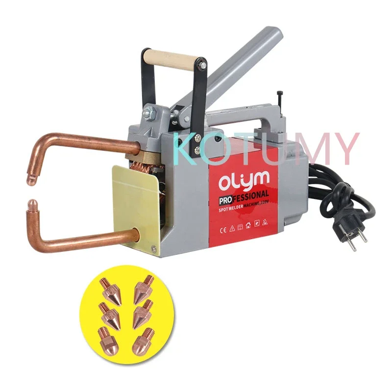 OL9000 Plat Spot Welder Welding Machine Portable KVA Impact Welding Machine Automotive Sheet Metal Meson Machine 2.0 +2.0mm