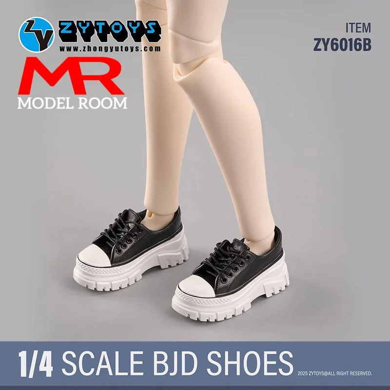 ZYTOYS ZY6016 1/4 スケール プラットフォームスニーカー スポーツシューズモデル フィット 1:4 BJD 人形アクションフィギュアボディ