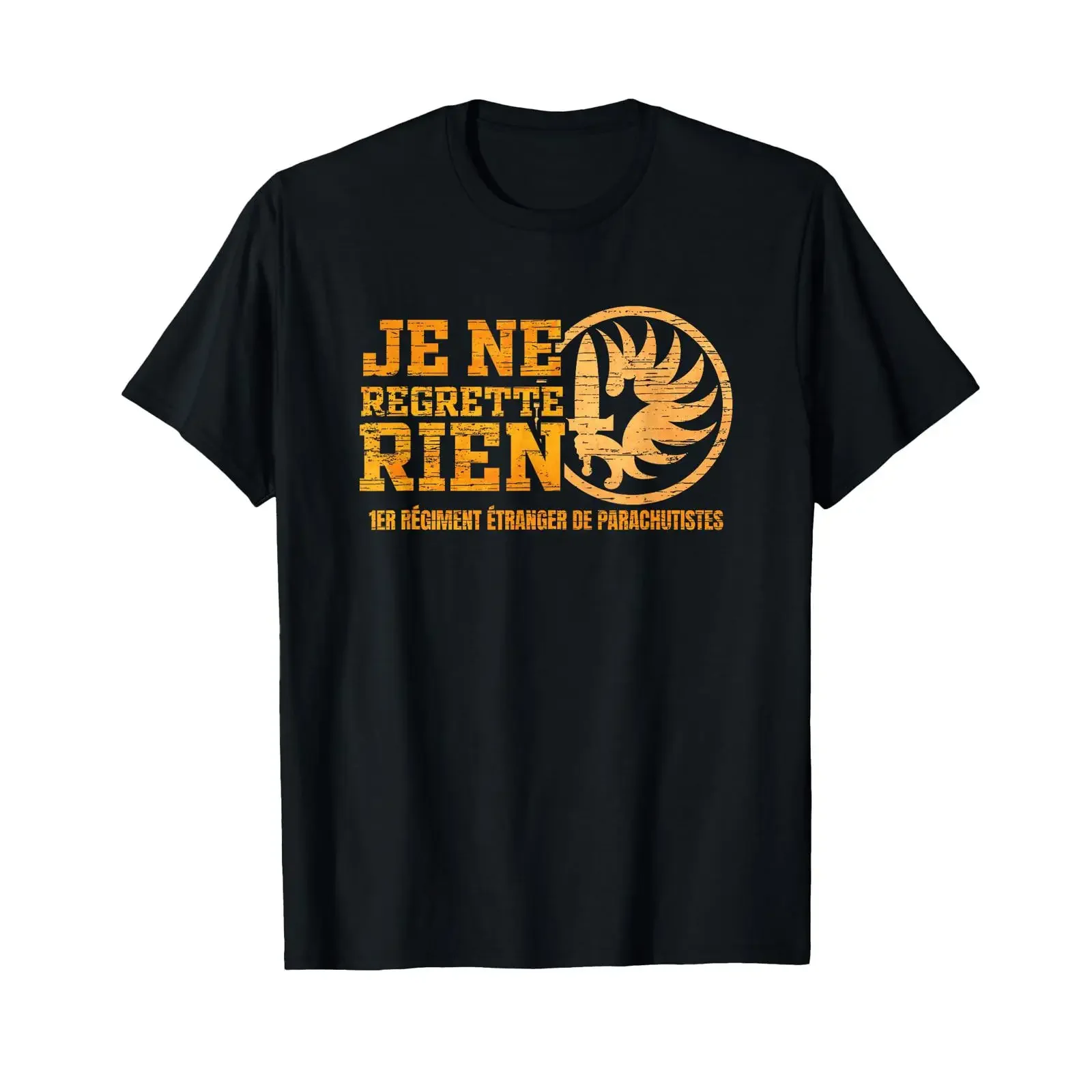 Je ne Regret Rien Legion Etrangere T Shirt vintage Washed designer clothes Stylish Unisex Breathable graphic Versatile Casual