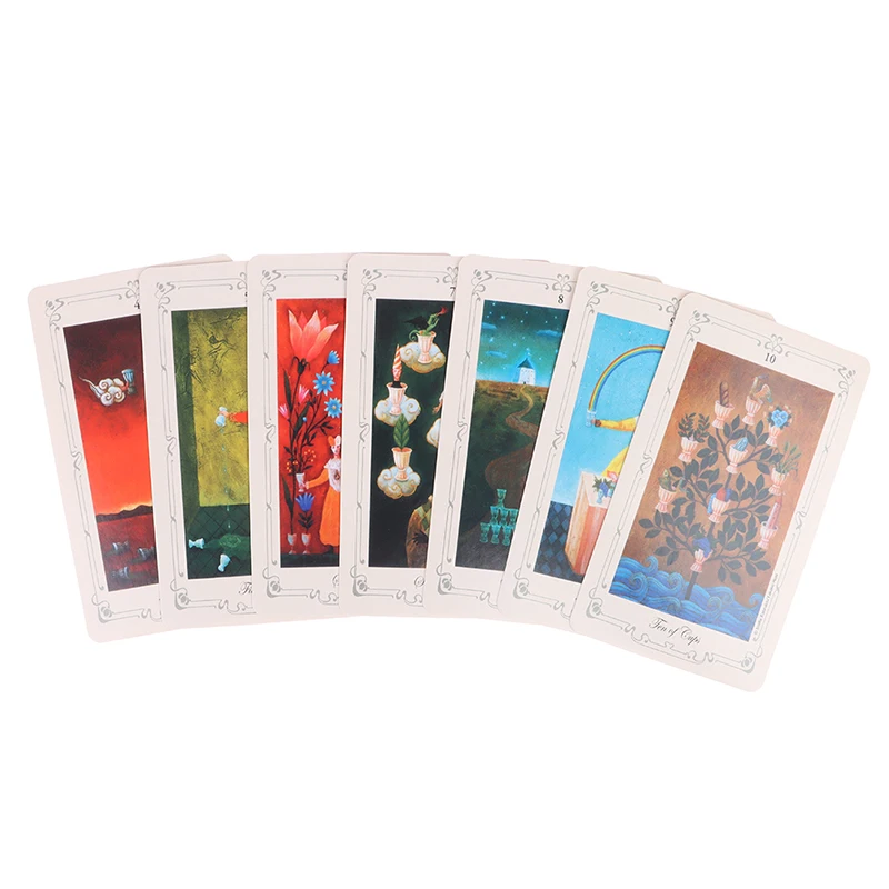 English Tarot Cards For Divination Personal Use Poker Size Occult Stella's Tarot Rider Oracle Deck Hot Sale Romance Board Games