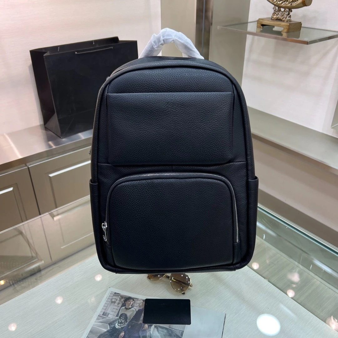 

New Mens Backpacks Classic Luxury Business Large Capacity Casual Laptop Bag for Commuter Office Work Outdoor Travel