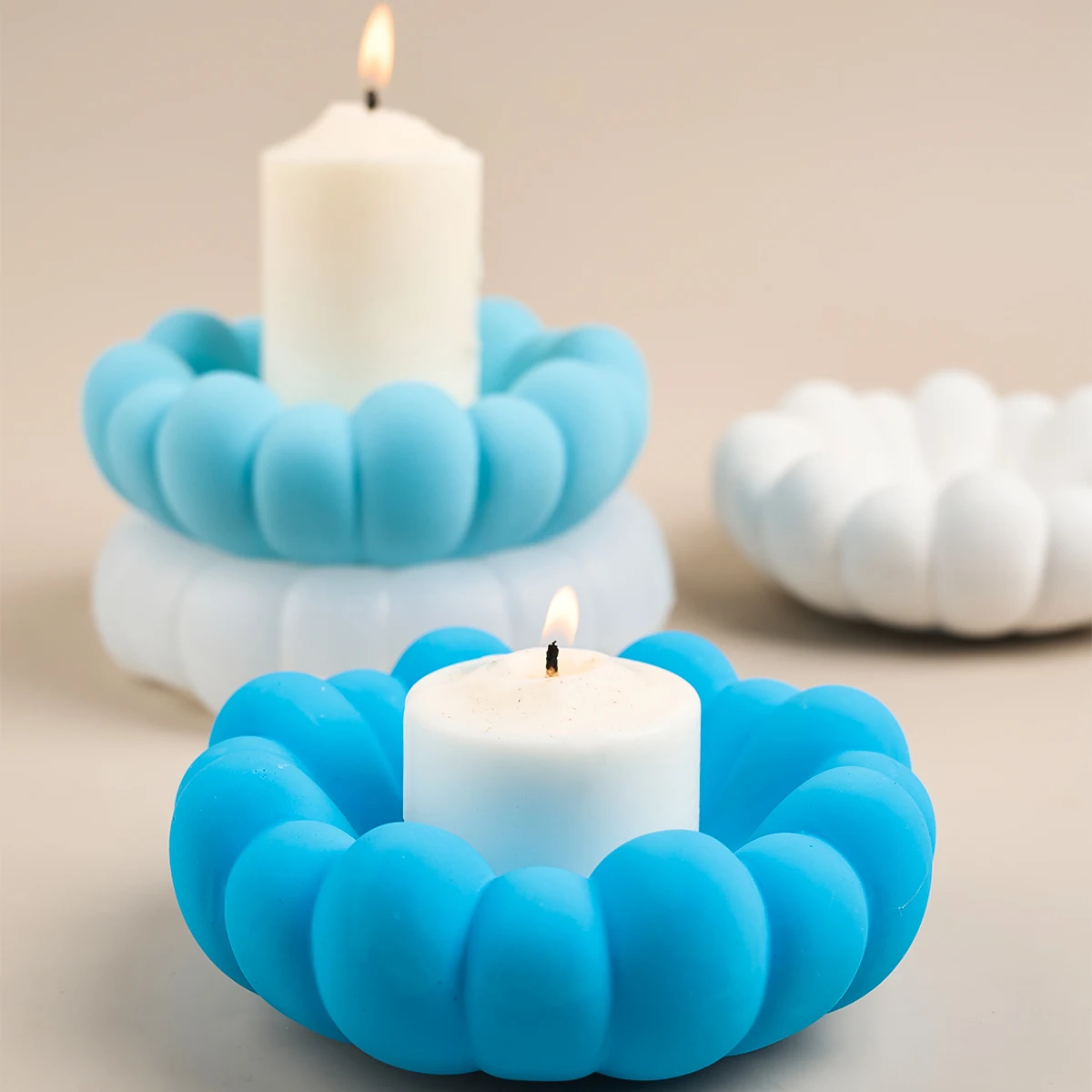 Nieregularna taca w kształcie chmury formy silikonowe DIY płatek gipsowy miska podstawa świecy biżuteria płyta do przechowywania owoców forma żywiczna Home Decor