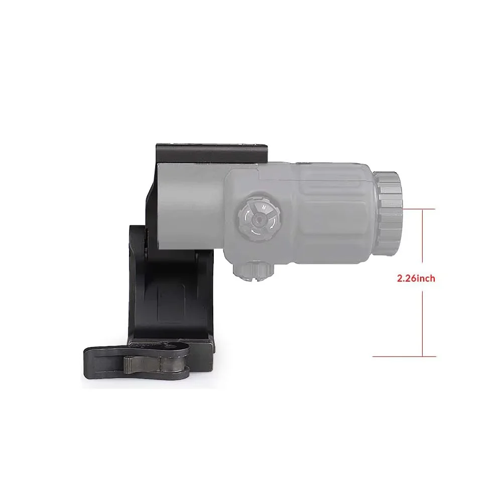 PPT QD Mount 2.26 inch Height 2.91 inch Base G33 G43 Magnifier Scope Mount Conversion Adapter HK24-0264