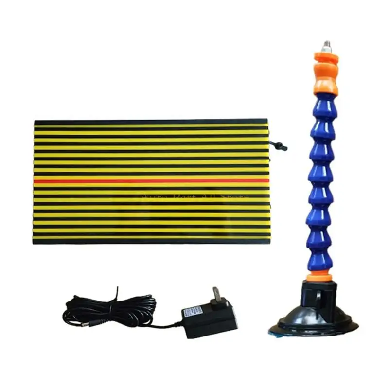أداة إصلاح سيارة J0MA Color Color LED مصباح LED قابلة للتعديل لإزالة الخدوش.