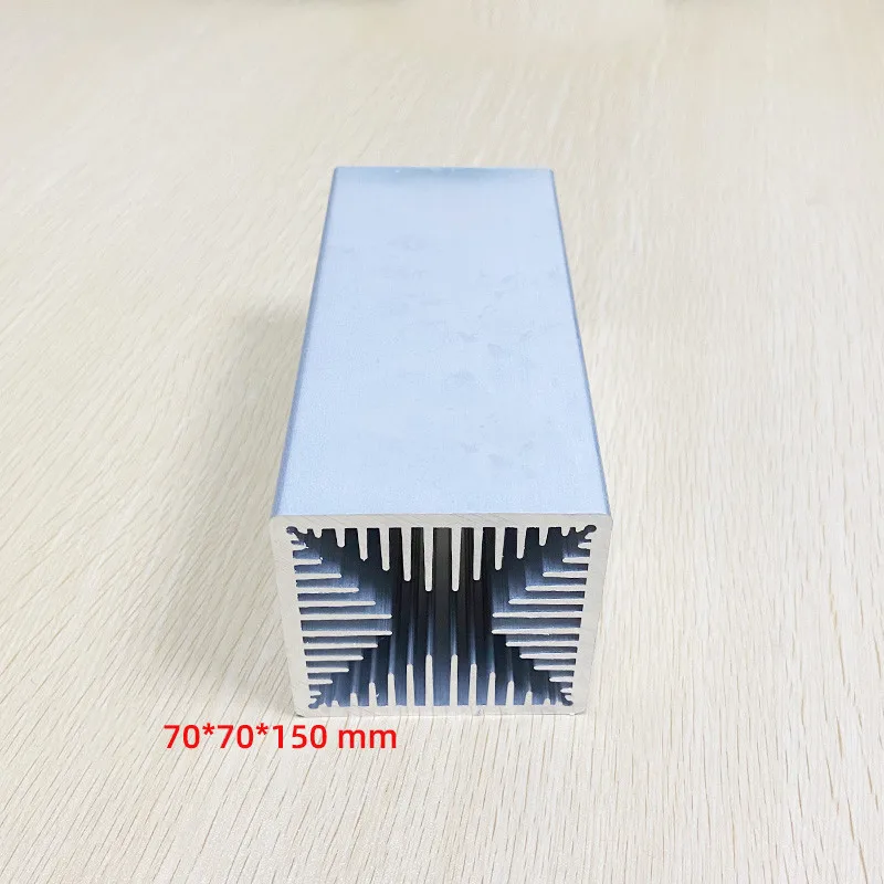 High-power tube air-cooled radiator profile 70*70*150mm electronic refrigeration chip wind tunnel heat sink drone module cooler