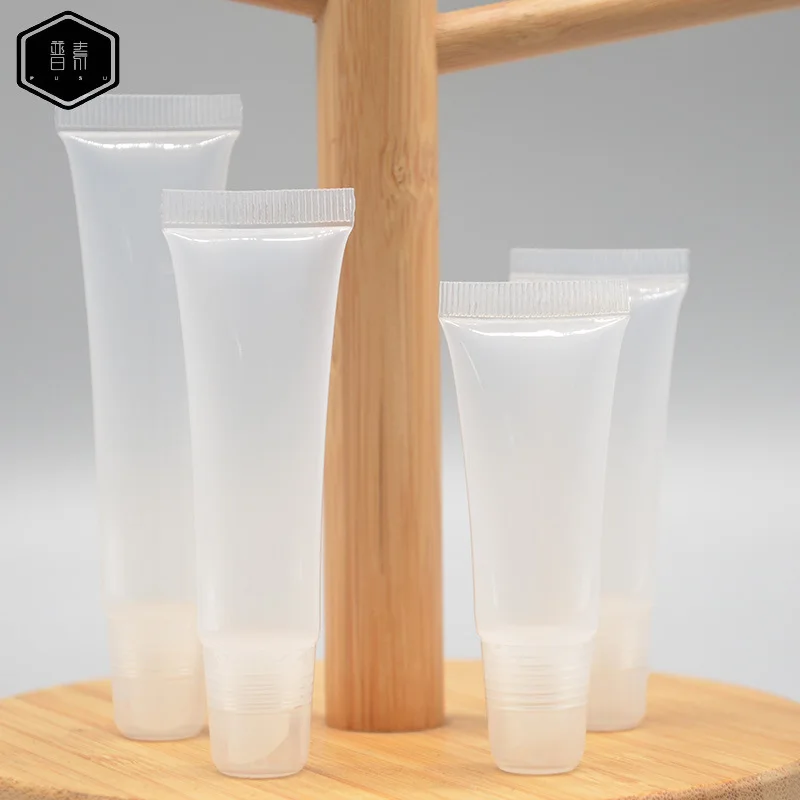 5PCS/lot 8ml/10ml/15ml Empty DIY Lip Balm Tube Bottles With Cap Lipstick Lipgloss Dispensing Tube Cosmetic Sample Containers