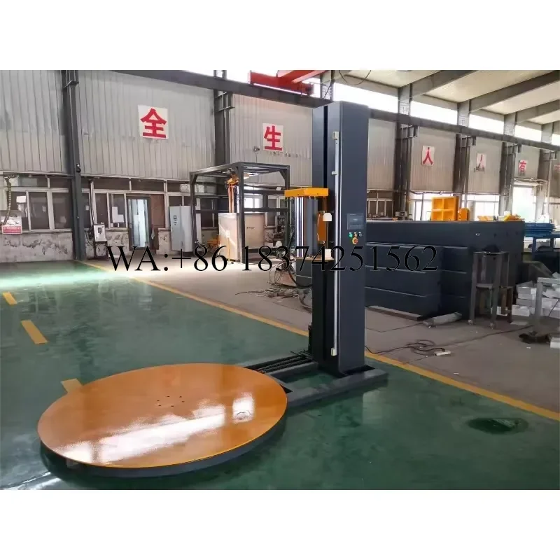 Wmwmnu for Automatic Pallet Stretch Wrapping Rotary Turntable Pre-Stretch Film Wrapper CE Certified Industrial