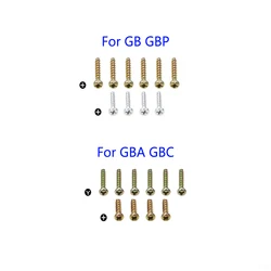 Vis Leic-Wing pour console de jeu GB Campaign GBA GBC, vis croisées pour boîtier de coque, délibérément garçon, document avancé Y, 1 jeu (10 pièces)