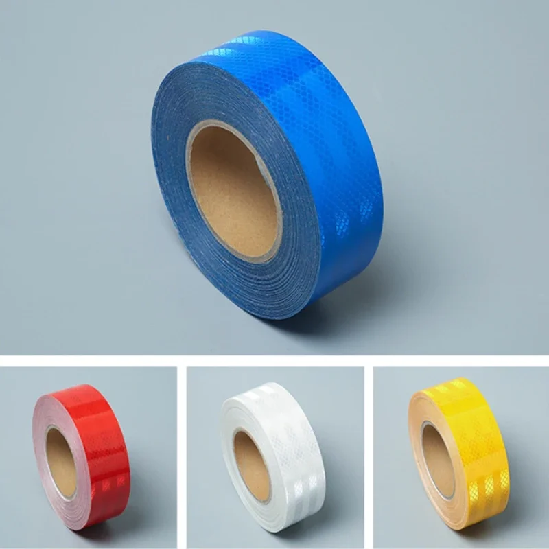 5CM*3M/Rls High Intensity Reflective Stickers Conspicuity Warning Tape For Truck Trailer Safety Accessories Tape