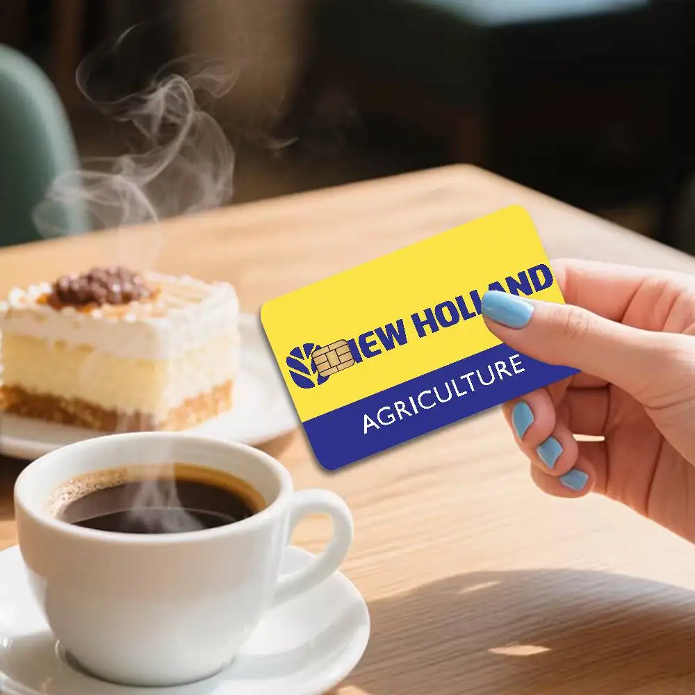 New Holland Anime Front Cover Film Sticker Skin for Credit Debit Card Small Large Chip
