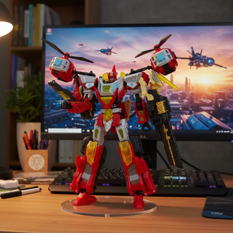 

Transforming Robot Plastic Model Shapeshifting League Toys The War of Fierce Beasts Combined Action Kid Birthday Gift Figure