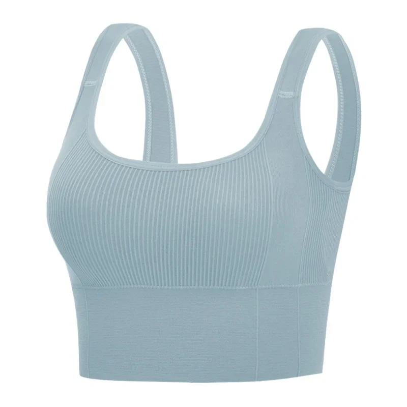Big Size Women's Bras Sports Bra Anti-Sweat Fitness Sporty Woman Top Seamless Bra Shockproof Crop Top Push Up Bra Gym Workout