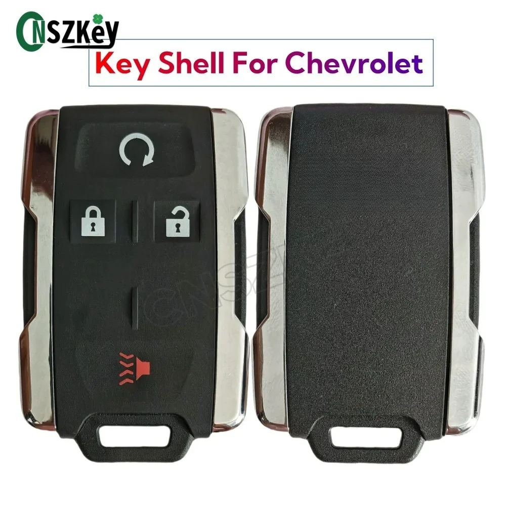 CNSZKey FCC ID: M3N-32337100 Replacement Smart Remote Key Shell For GMC Yukon XL For Chevrolet Tahoe Suburban Sierra Silverado