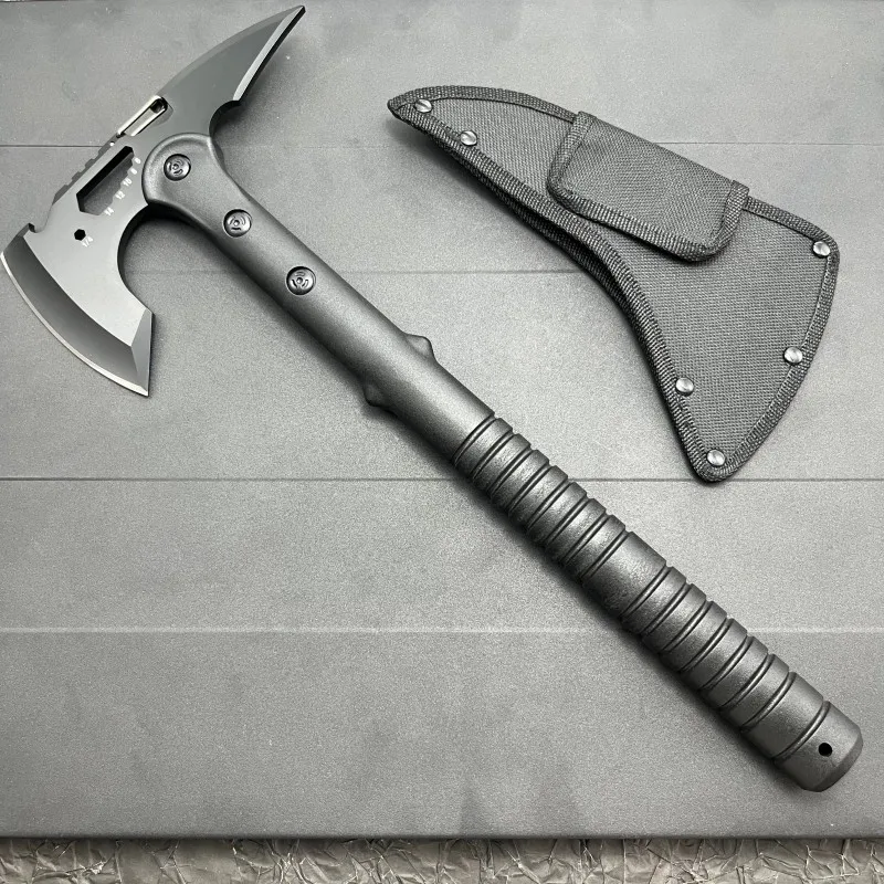

Outdoor Multifunctional Axe Camping Portable Axe Logging and Tree Cutting Thick Axe High Hardness Chopping Axe Mountain Axe