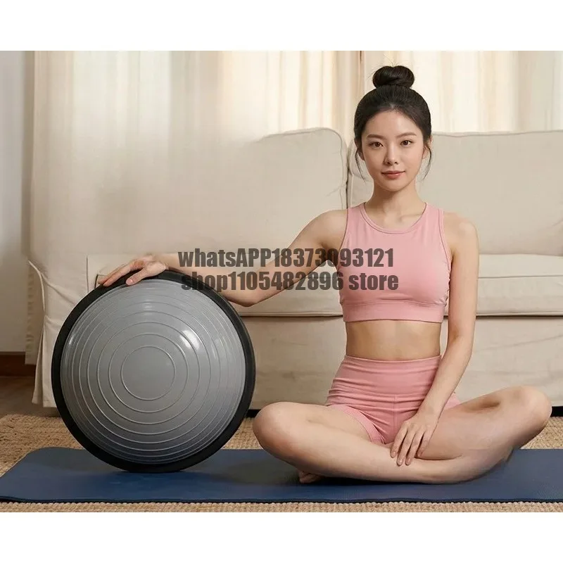 Wave speed ball Semicircular balance ball Thickened explosion-proof yoga exercise ball Pula