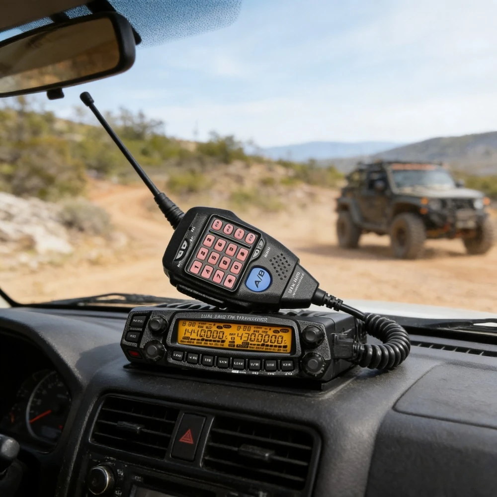 

Двухдиапазонная автомобильная радиостанция VHF/UHF, двухсторонняя автомобильная рация