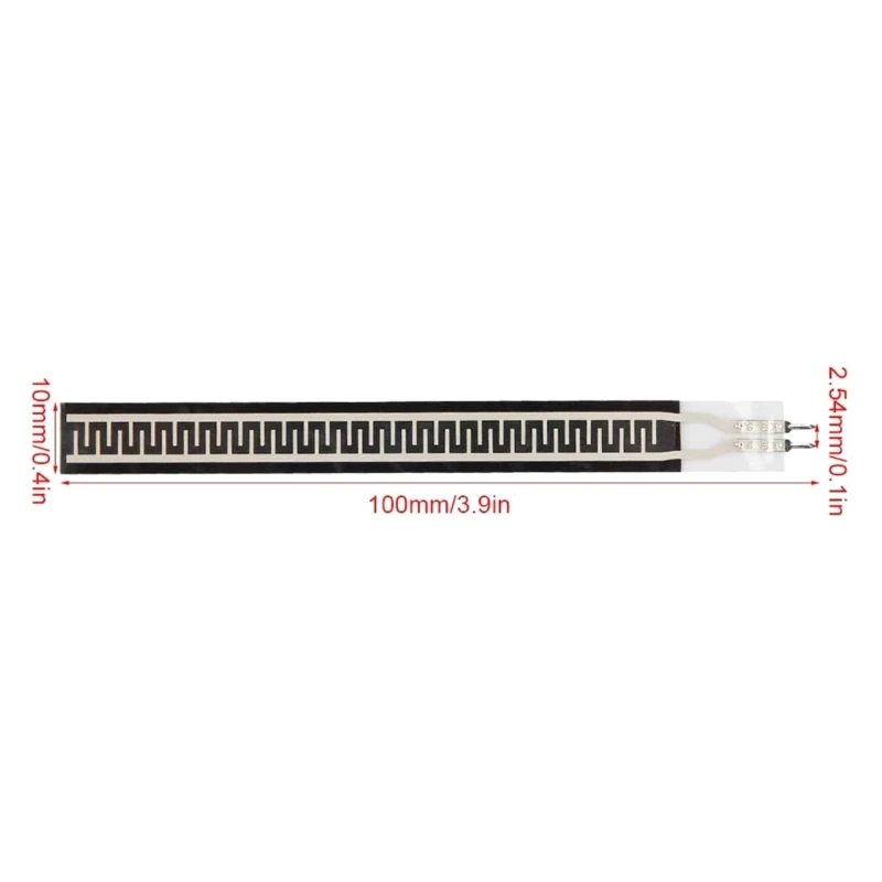 Lightweight FlexSensor ZD10-100 Thin Film Pressure Flexible Resistance