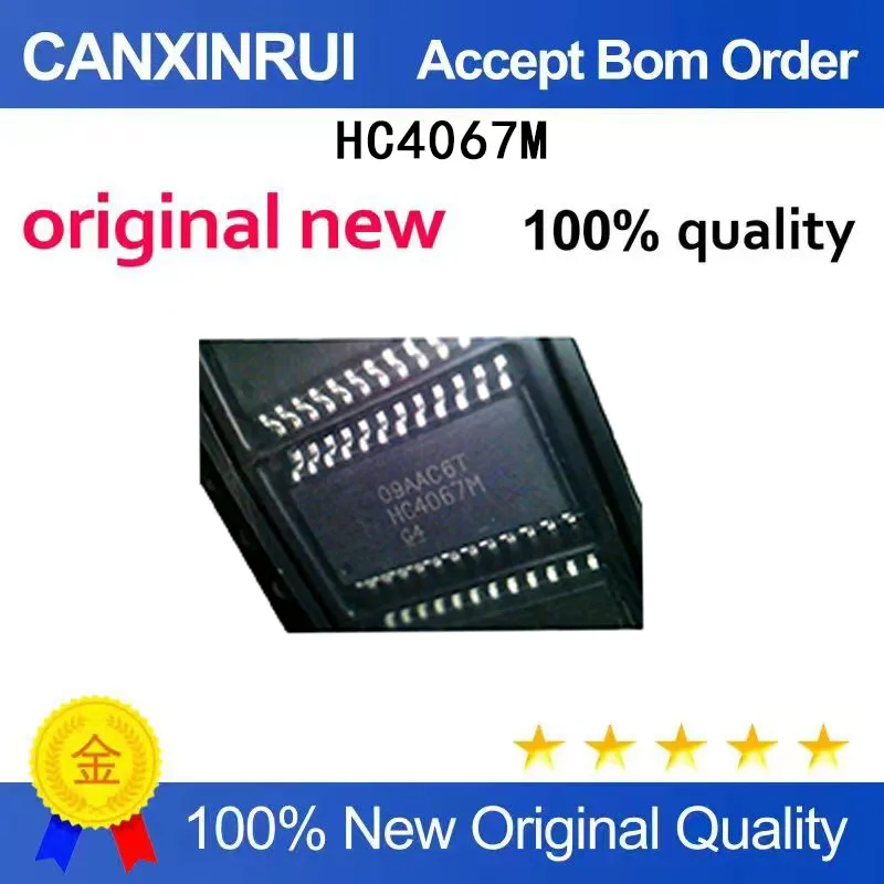 (5-100 Pieces) CD74HC4067M96 HC4067M SMT SOP-24 multiplex switch IC, brand new original
