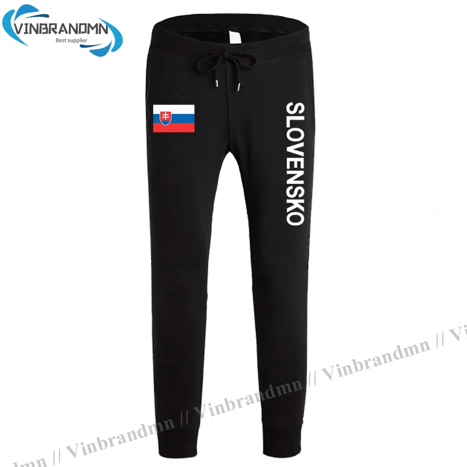 Slovak Republic Slovakia SVK Slovensko mens pants joggers jumpsuit sweatpants track sweat fitness fleece tactical casual nation