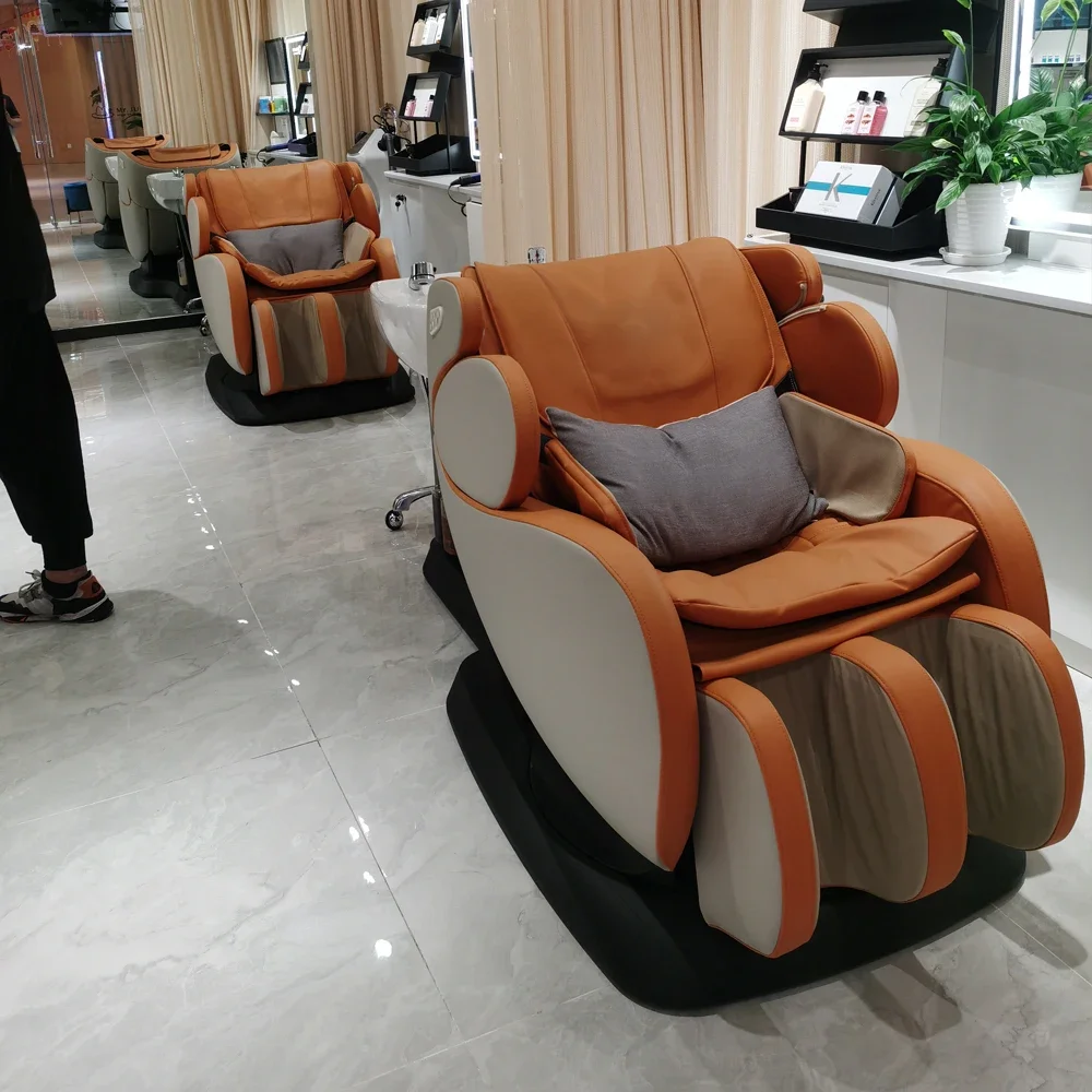 Chaise de barbier électrique avec ark, chaise de spa valide, meubles de salon, chaise de shampoing valide, vente en gros