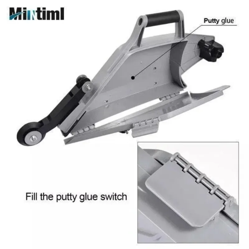 Imagem -02 - Drywall Taping Tool com Quick-change Clamping Joint Inside Corner Wheel Ferramentas Manuais Correias Revestidas Gesso Cartonado Banjo