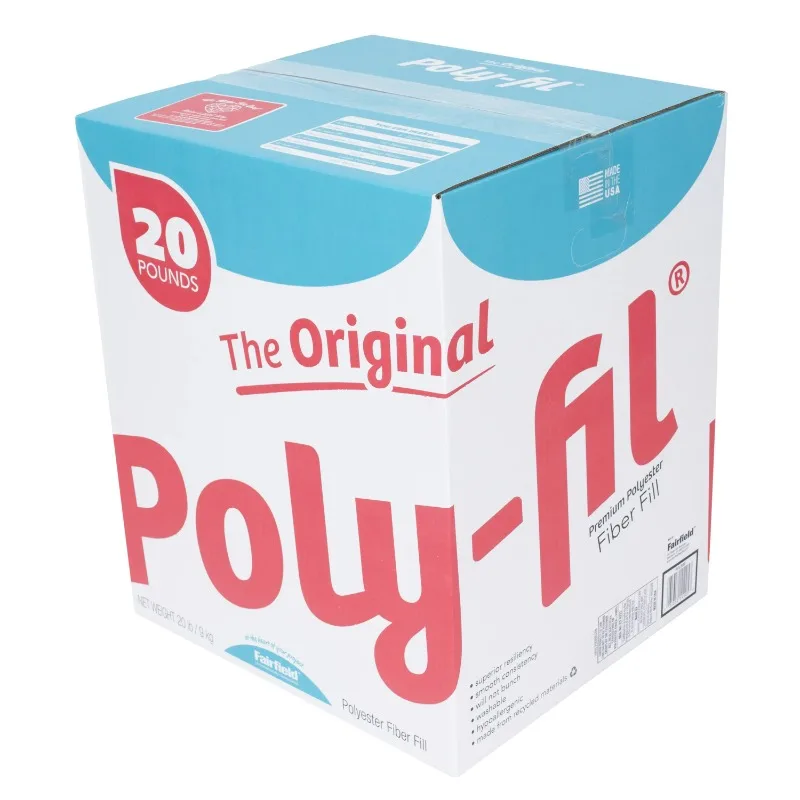 مراجعة وتحليل لـ Poly-fil® Premium Polyester Fiber Fill من Fairfield: ملء بوليستر عالي الجودة