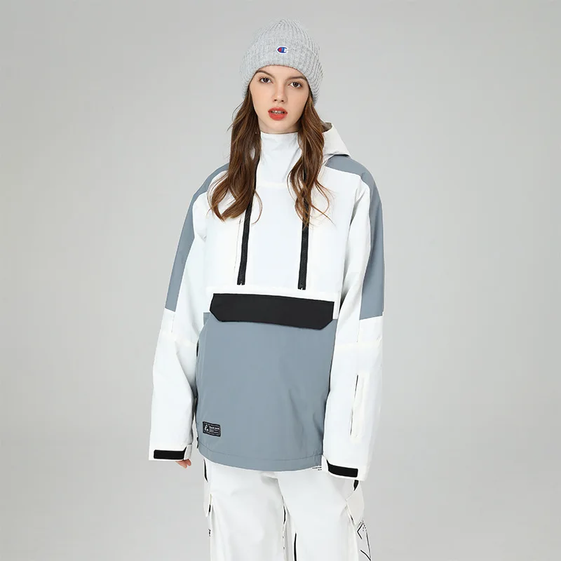 Snowboard Jacken Ski Jacke Frauen Winter Winddicht Wasserdichte Schnee Kleidung Frauen Mit Kapuze Schnee Sweatshirt Für Outdoor Sport