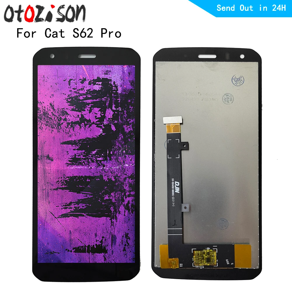 Pantalla LCD para Cat S62 Pro, Pantalla Táctil Digitalizadora con Marco para Caterpillar Cat S62 Pro
