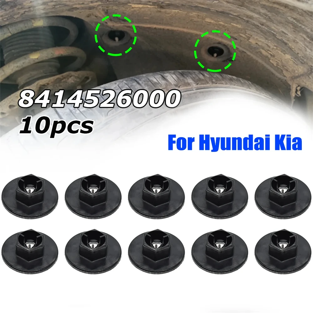

10X Wheel Arch Liner Splashguard Clips Nut For Hyundai Elantra Tucson Santa Fe Solaris Kia Sedona Soul Optima Cadenza 8414526000