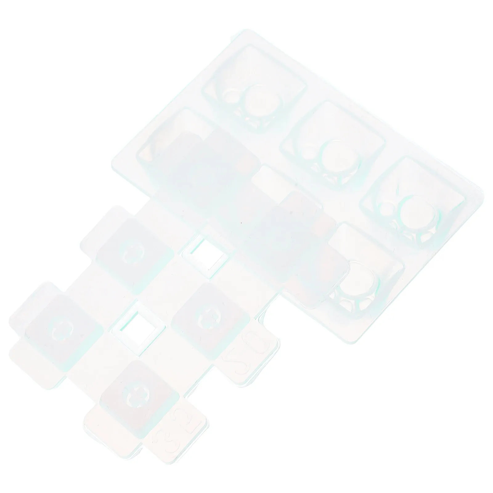 2Set Resin Keycaps Mold Silicone Kit for DIY Mechanical Keyboard Keycaps Cat Claw Pattern Flexible Reusable Seamless Gaming