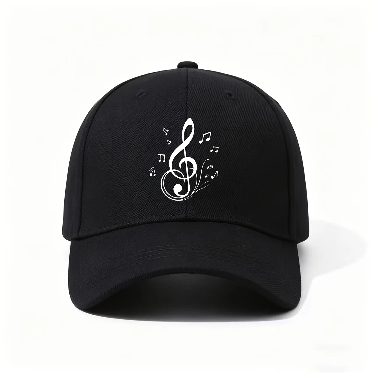 Music-Themed Decorative Sticker, Featuring Treble Clef And Notes, Suitable for Daily Outings, Camping, And Travel Photo Ops Vers