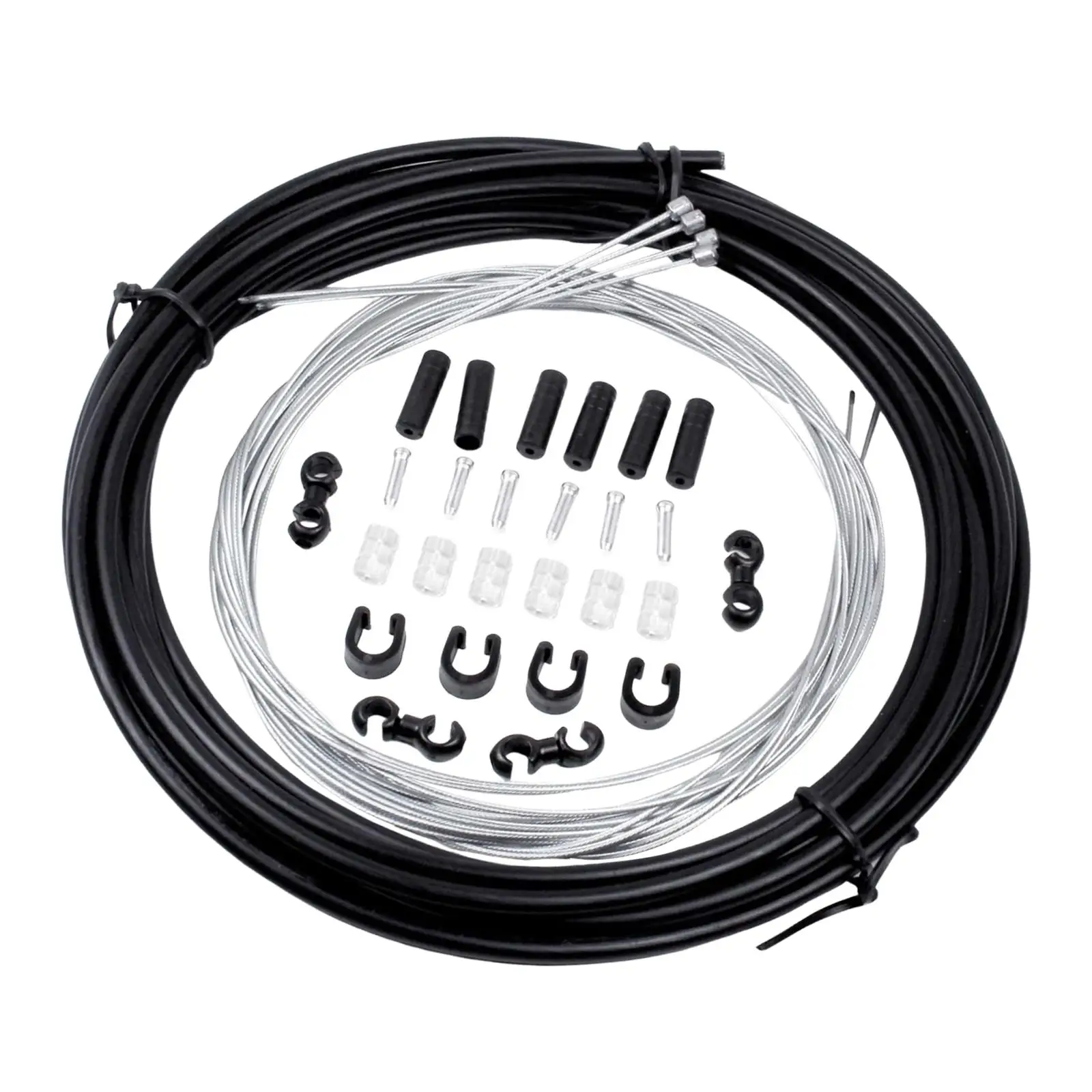 

Комплект оболочек тормозных тросов для велосипеда, универсальные запасные части и аксессуары для горного велосипеда