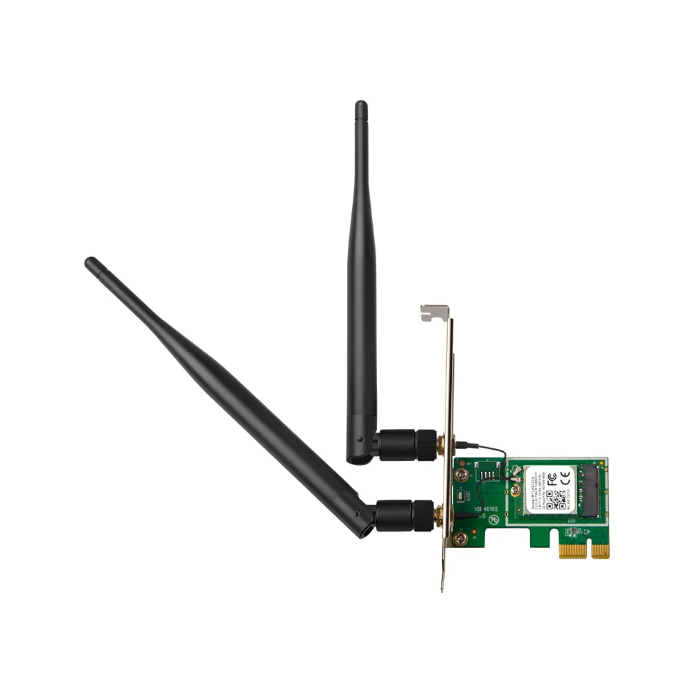 Tenda 1200Mbps Wireless PCIe Adapter Dual Band 2.4G/5GHz IEEE 802.11ac Wireless Network Card WIFI PCI express Adapter For Win10