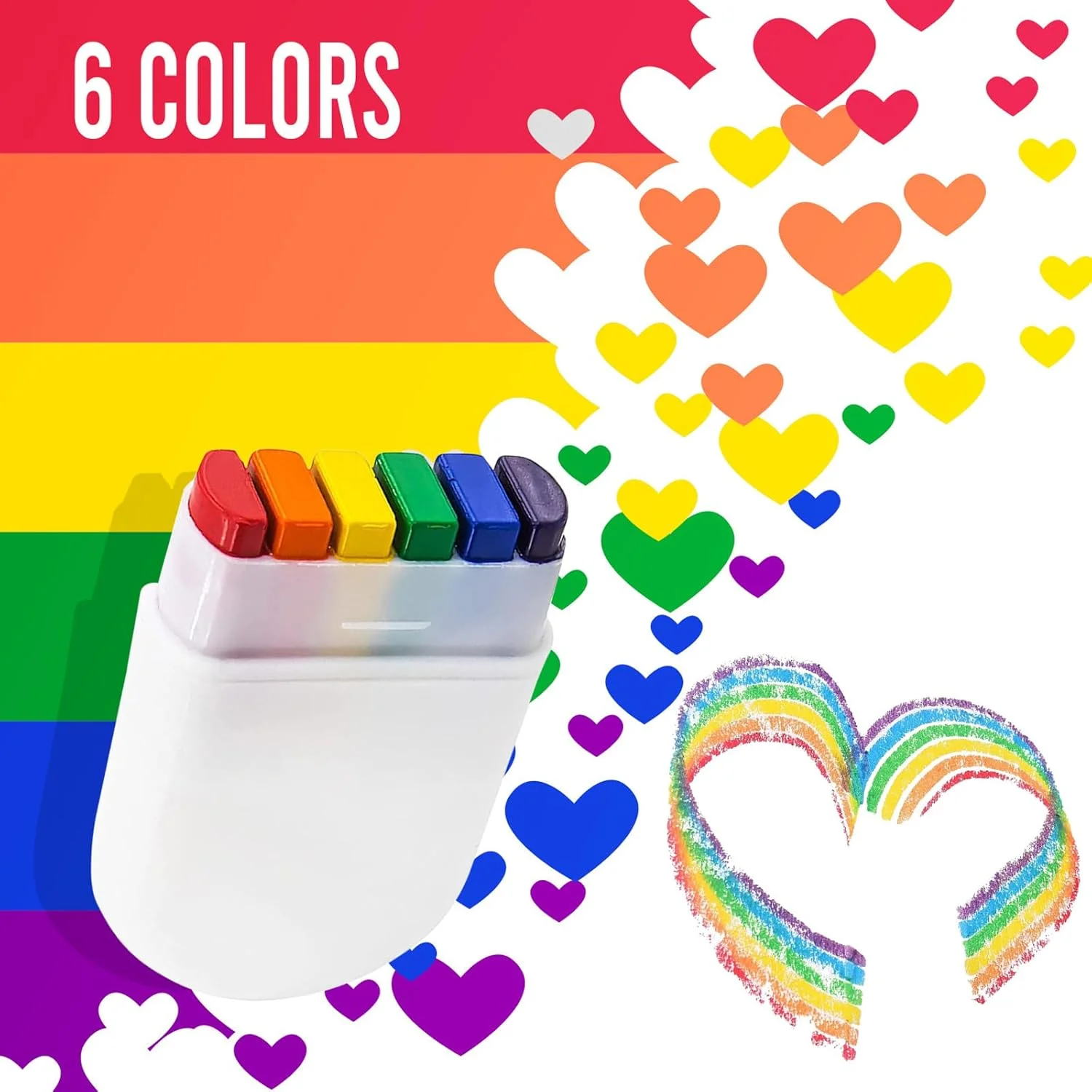 2 قطعة قوس قزح تلوين الطلاء الوجه اللوحة حفلة عيد ميلاد الملونة موضوع اكسسوارات الحفلات زي المنزل الحسنات