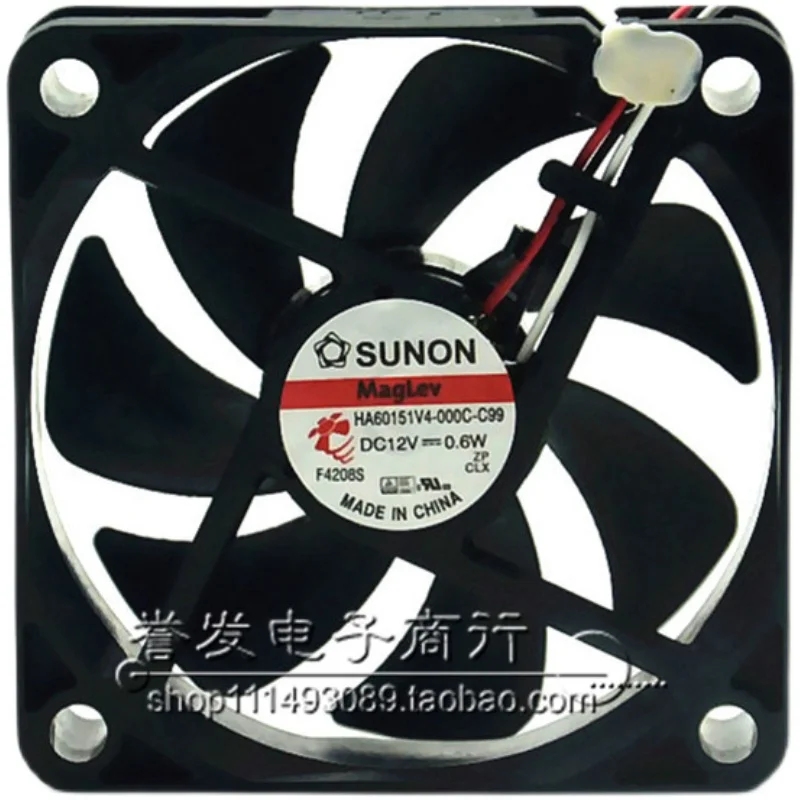 جديد الأصلي HA60151V4-000C-C99 12V 0.6W 6015 60x60x15mm مروحة التبريد المبرد