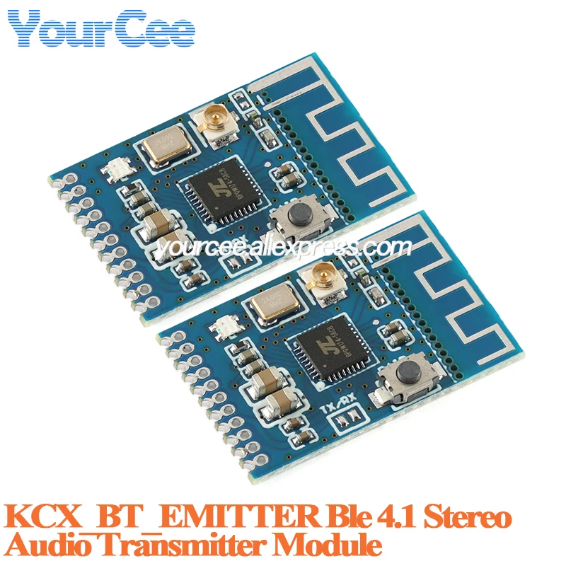 10pcs/1pc KCX_BT_EMITTER Ble 4.1 Stereo Audio GFSK Transceiver Transmitter Wireless Speaker Audio Board Module