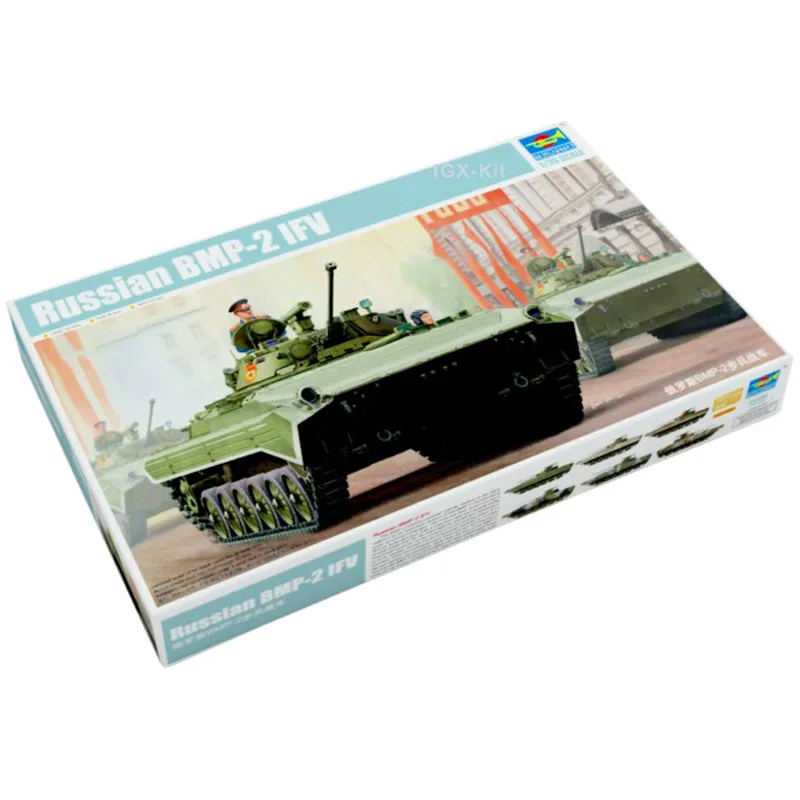 

Trumpeter 05584 1/35 Russian BMP-2 IFV Infantry Fighting Vehicle Military Toy Handcraft Plastic Assembly Model Building Kit