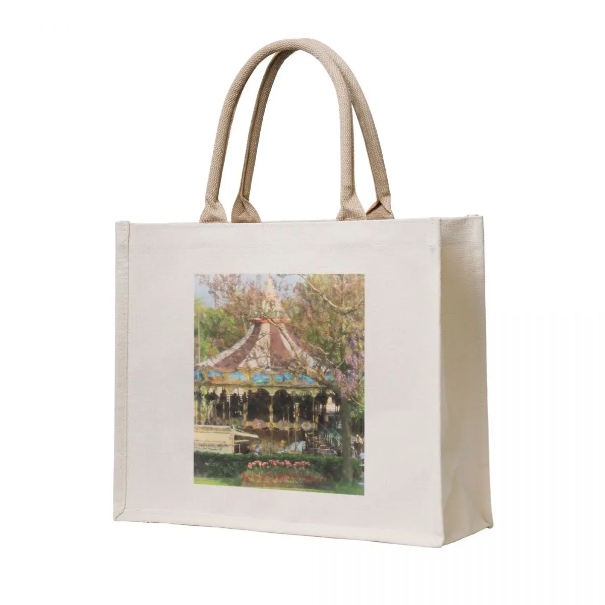 

Carousel By The Seine Tote Bag Beach bag Shopper Women's tote bag Big