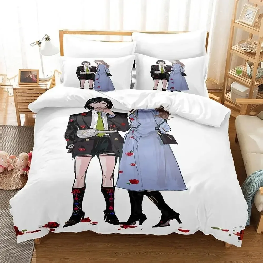 

2024 Omniscient Reader Bedding Set Single Twin Full Queen King Size Bed Set Adult Bedroom Duvet cover Sets Anime Bed Sheet Set