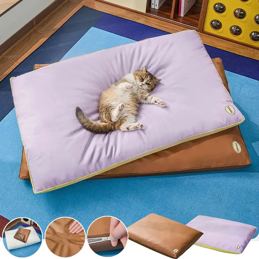

Waterproof Pet Sofa Bed Summer Dog Cushion Soft Sleeping Mat for Large Medium Small Dogs Cats Indoor Outdoor Beds Pets Supplies
