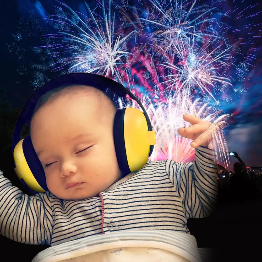 Kids Ear Plugs Sleeping Sound-isolating Headphones Infant Muffs Anti-noise Reduction Earmuffs Toddlers Abs Travel Baby