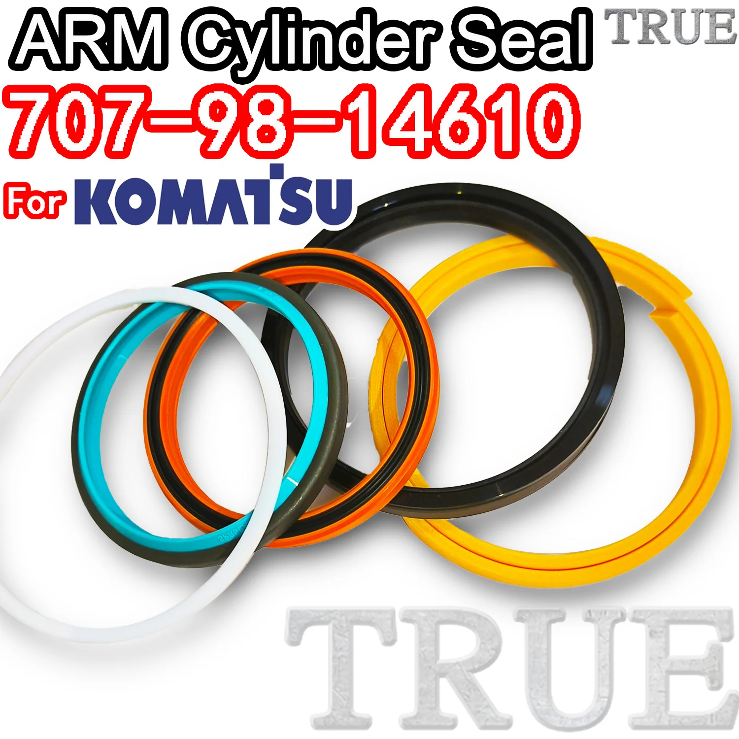 

For KOMATSU 707-98-14610 PC10 PC15 PC20 PC25R PC27R PC28UU PC30 PC35MR PC38UU ARM 7079814610 Excavator Oil Seals Kit Repair