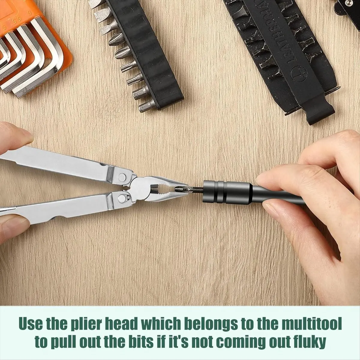 Budget-Friendly Bit Driver Extender Add-on Accessory for Multi-Tools,1/4inch Hex Bits Adapter for ,Surge,Wave Plus