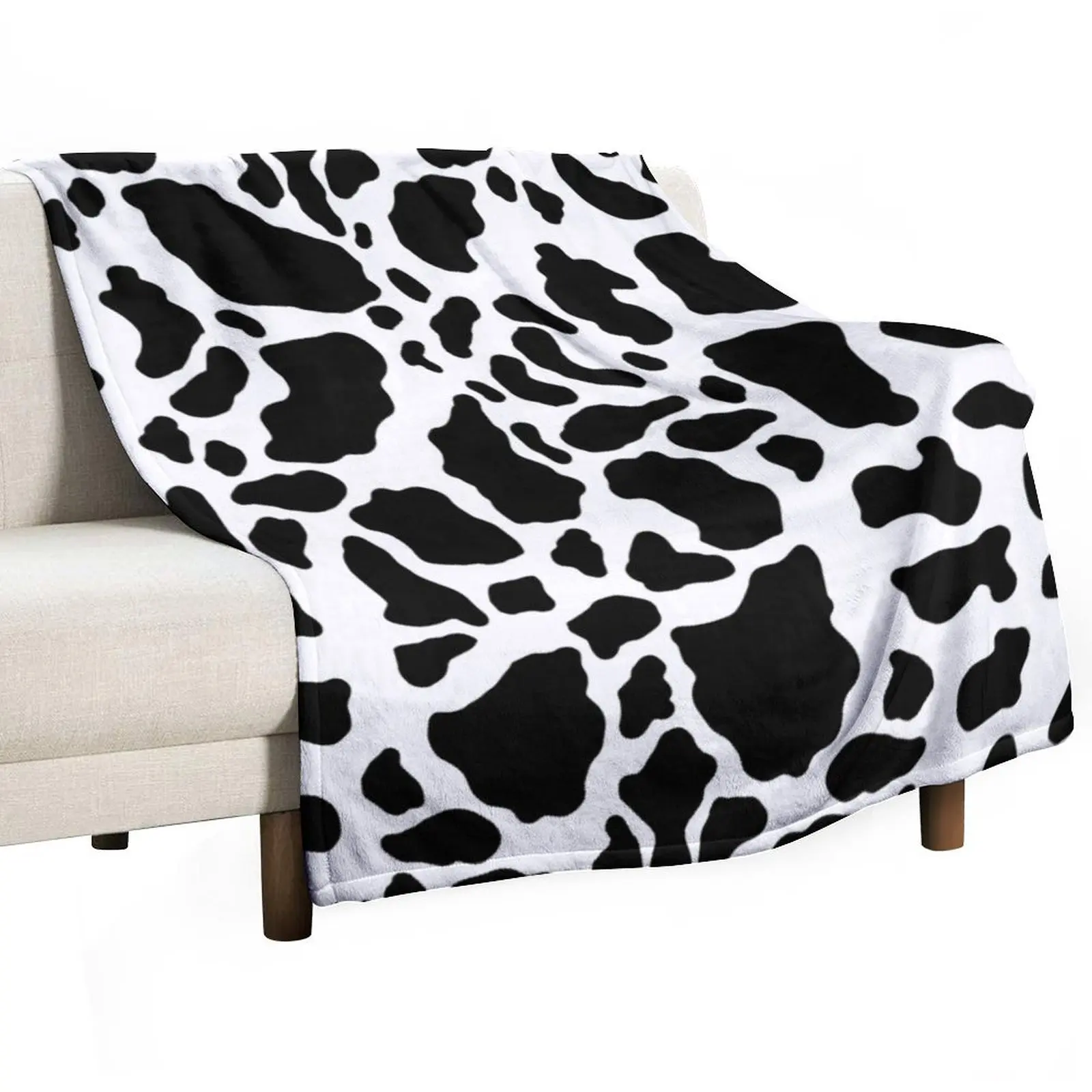 CowPrint Pattern Throw Blanket Luxury Throw For Decorative Sofa Soft Plush Plaid manga Summer Custom Blankets