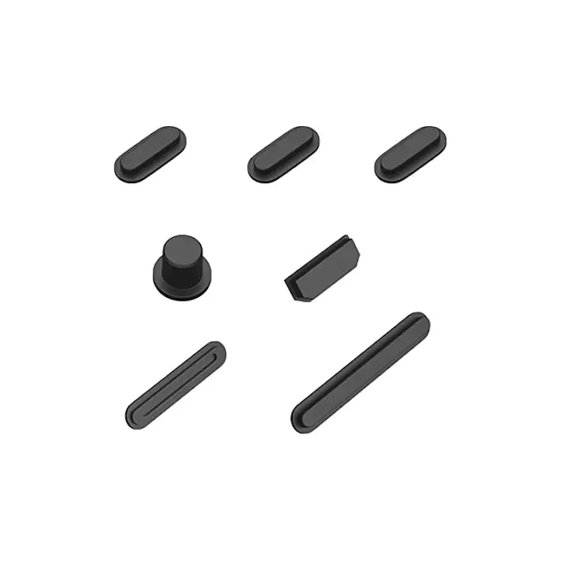 7PCS Dust Plug Cover Dirt Plug Cups Set for MacBook Pro 14/16 inch Air M3 M2 M1 A3403/A3112/A2681/A2941/A2779/A2442/A2780/A2485