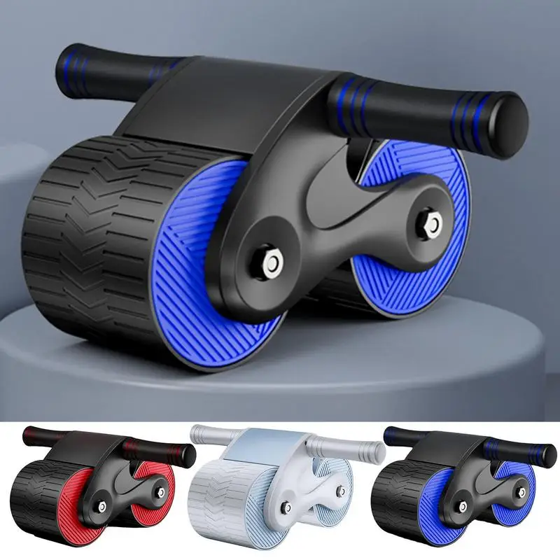 

Upgraded Automatic Abdominal Wheel ABS Ab Wheel Rebound Core Roller Home Gym Equipment For Men Woman